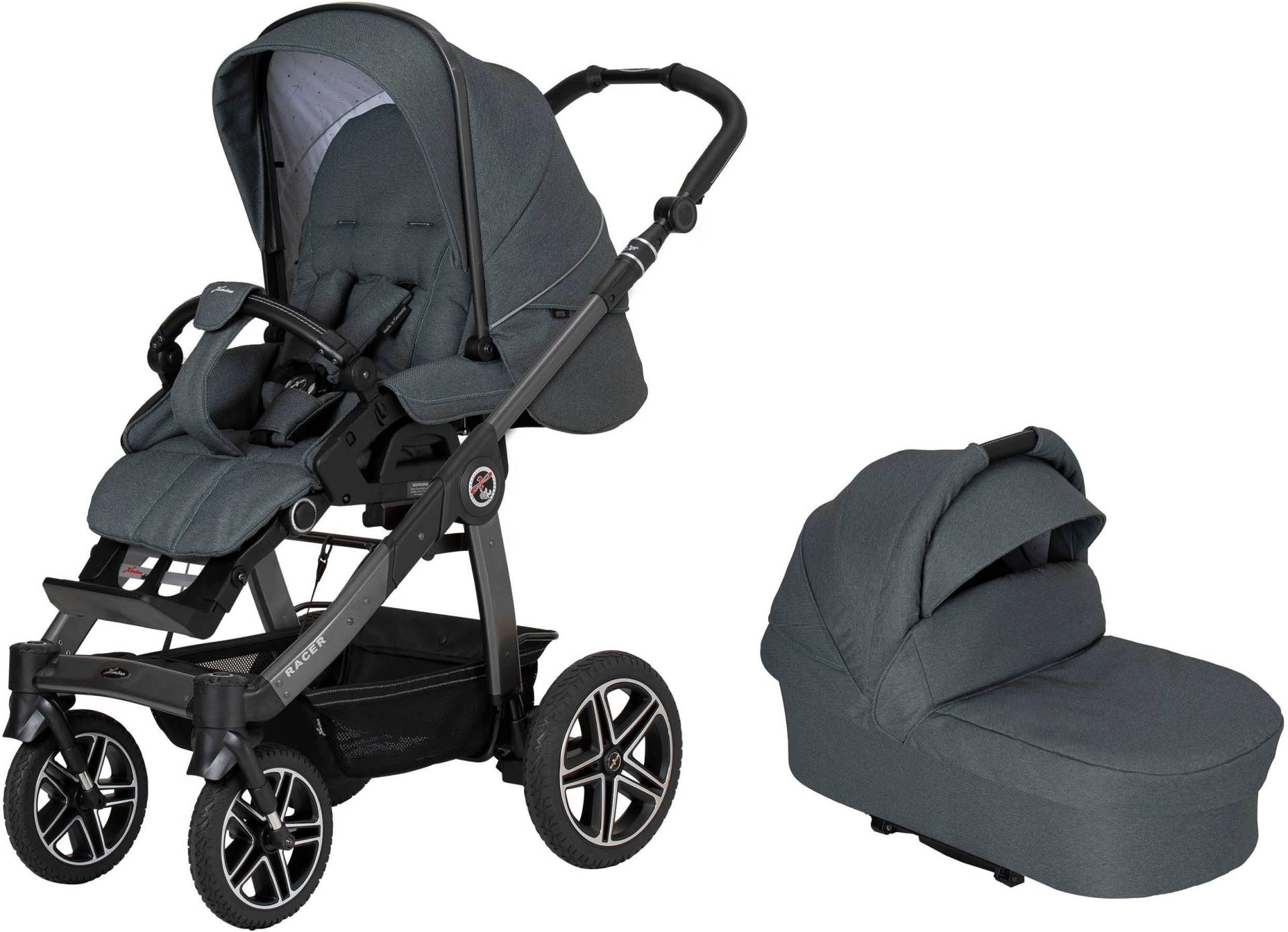 Hartan Kombi-Kinderwagen »Racer GTS - Casual Collection«, 22 kg von Hartan