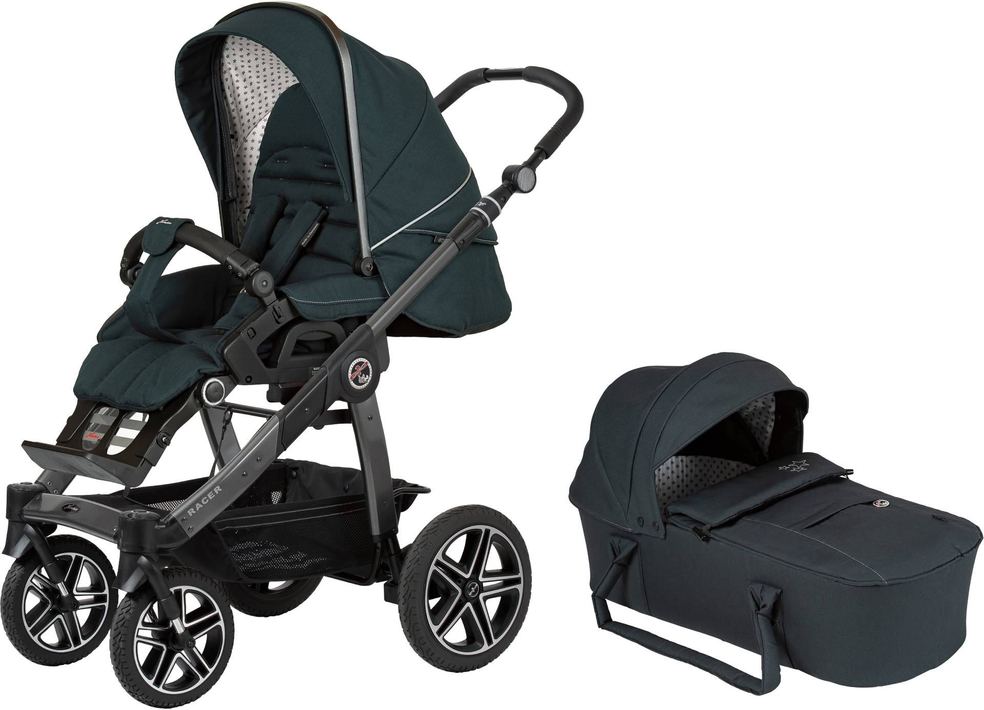 Hartan Kombi-Kinderwagen »Racer GTS - Casual Collection«, 22 kg von Hartan