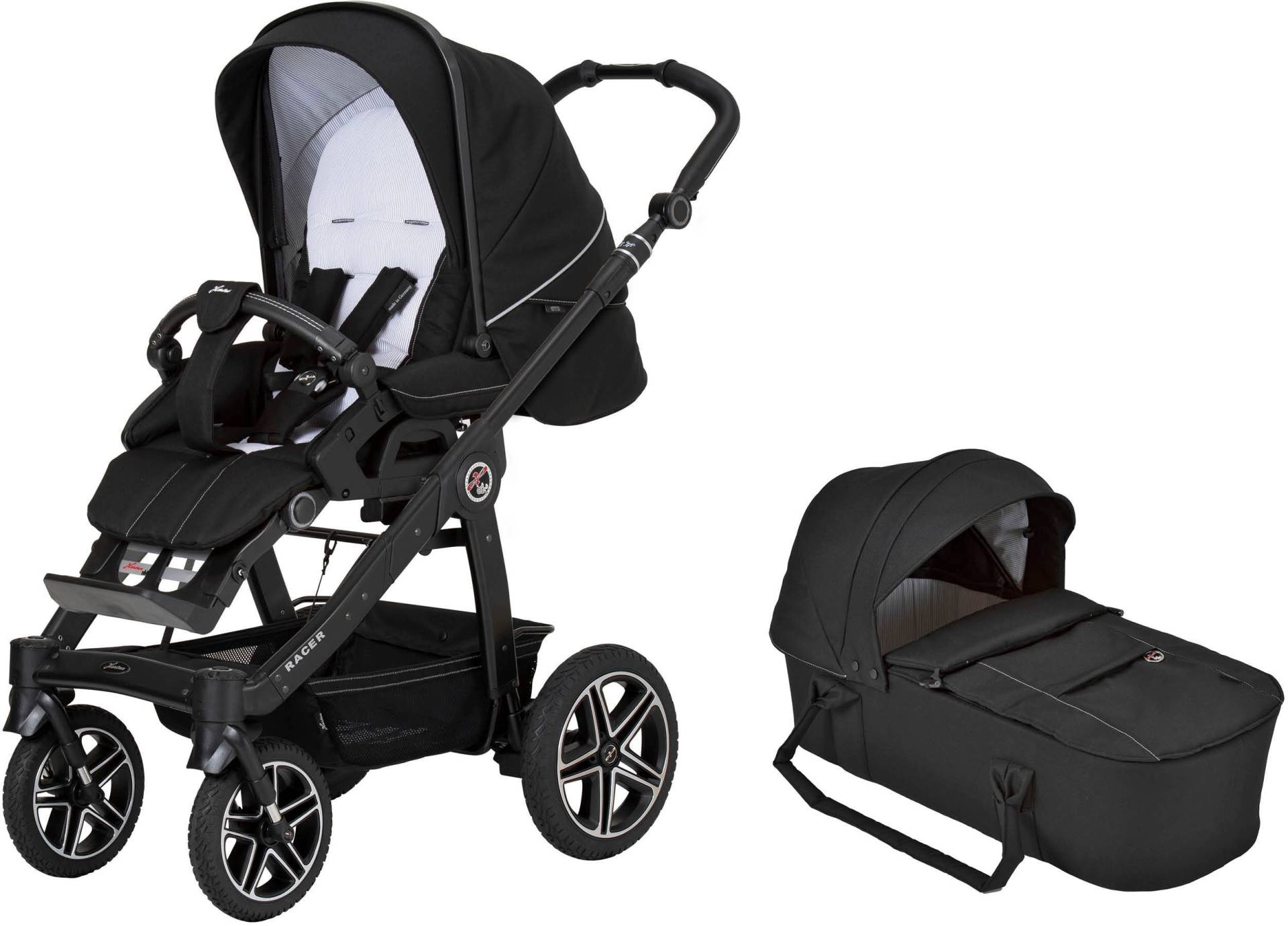 Hartan Kombi-Kinderwagen »Racer GTS - Casual Collection«, 22 kg von Hartan