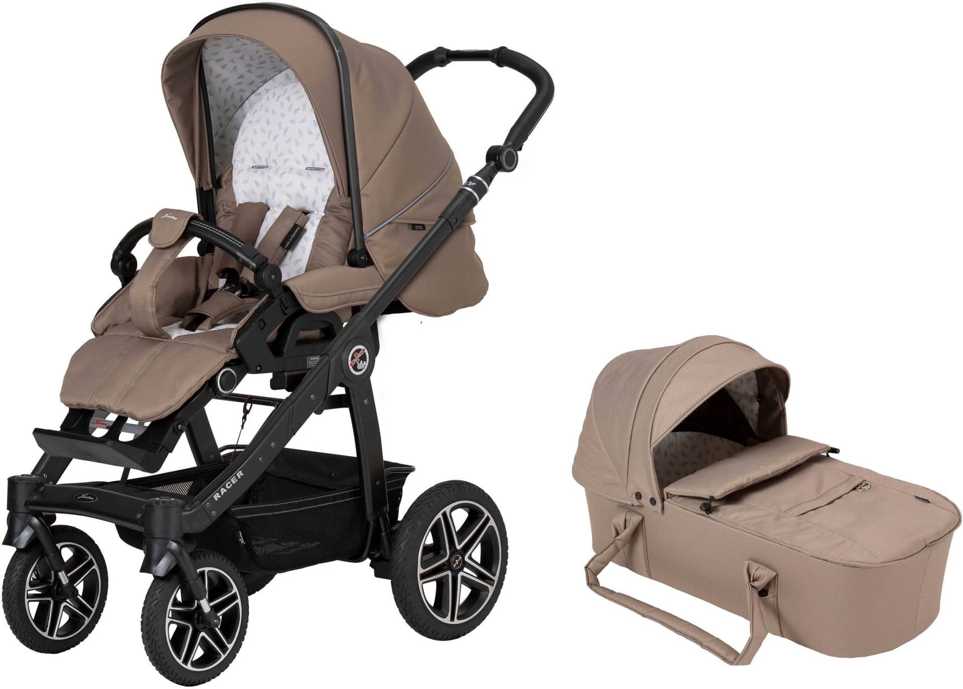 Hartan Kombi-Kinderwagen »Racer GTS - Casual Collection«, 22 kg von Hartan