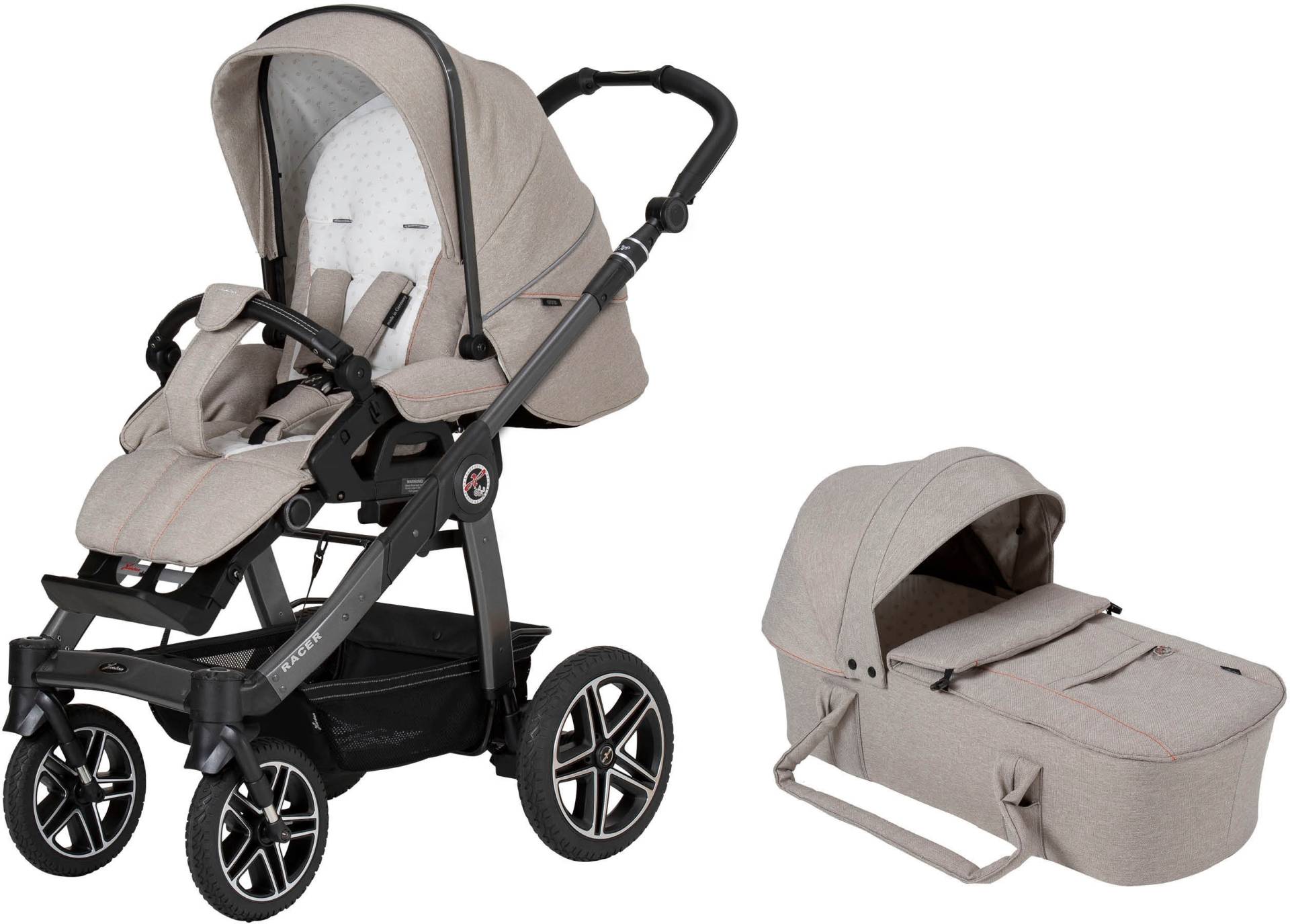 Hartan Kombi-Kinderwagen »Racer GTS - Casual Collection«, 22 kg von Hartan