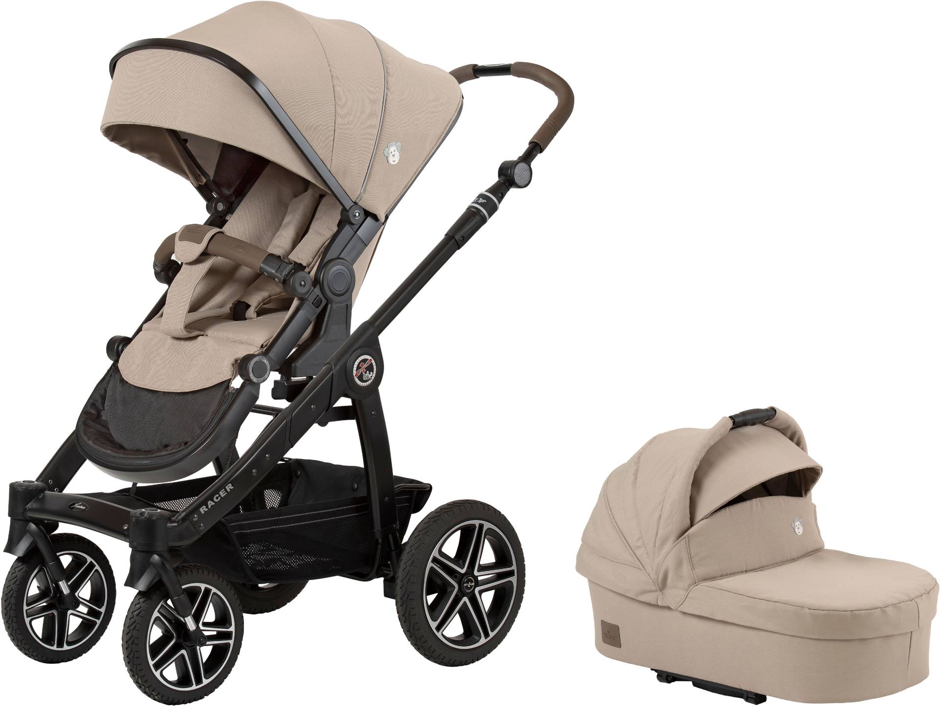 Hartan Kombi-Kinderwagen »Racer GTX - Bellybutton«, 22 kg von Hartan