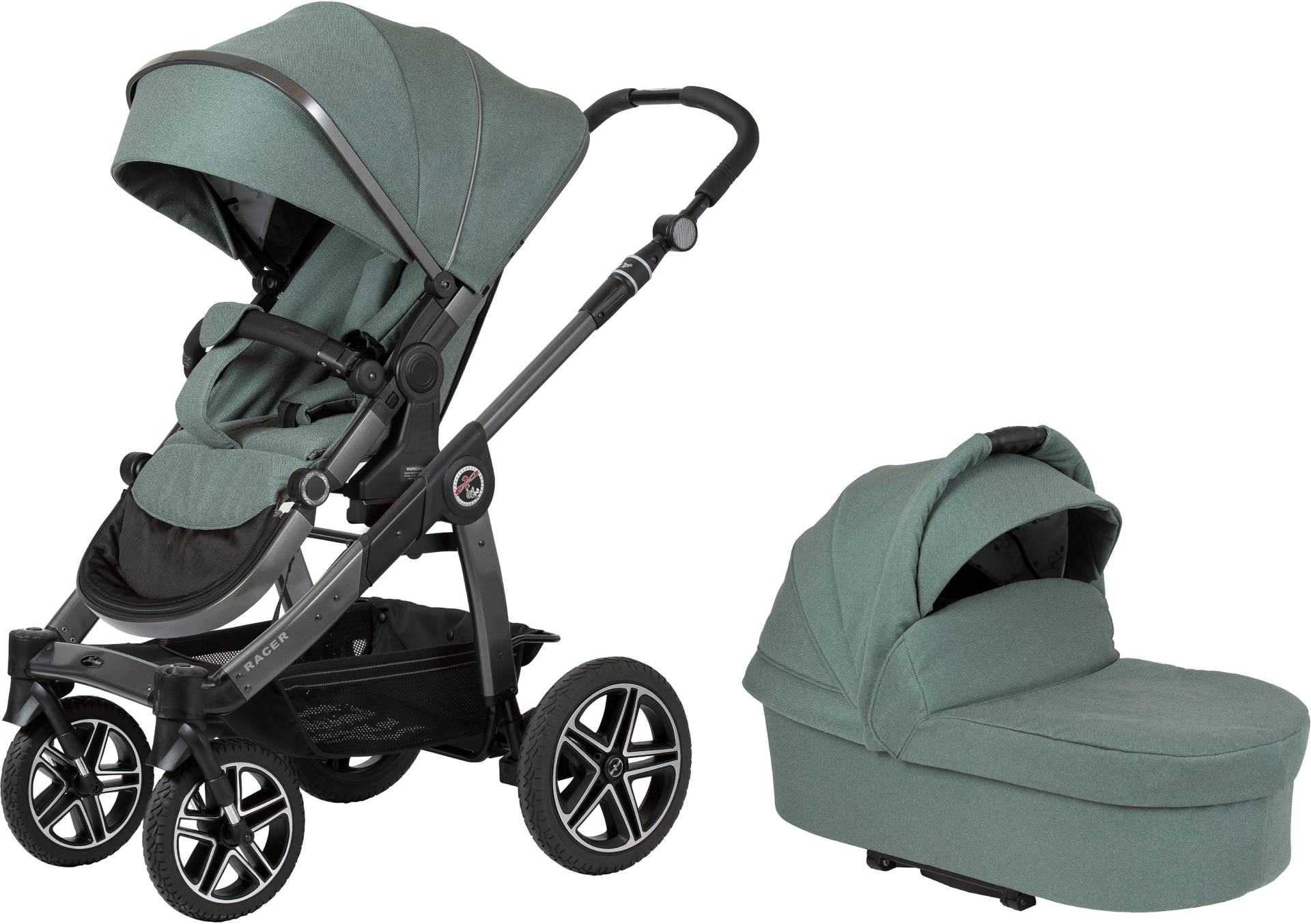 Hartan Kombi-Kinderwagen »Racer GTX - Casual Collection«, 22 kg von Hartan