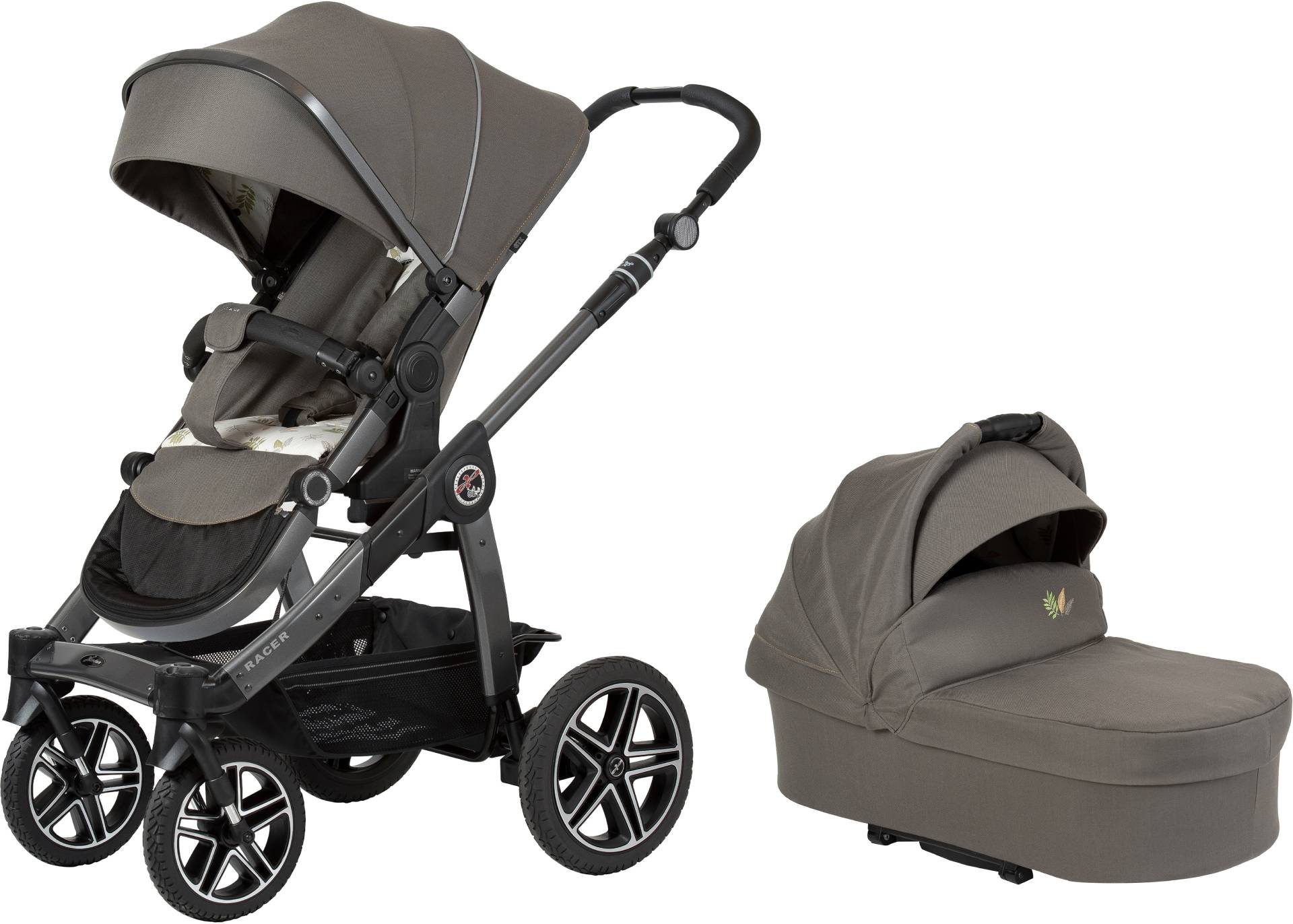 Hartan Kombi-Kinderwagen »Racer GTX - Casual Collection«, 22 kg, mit Falttasche; Made in Germany von Hartan