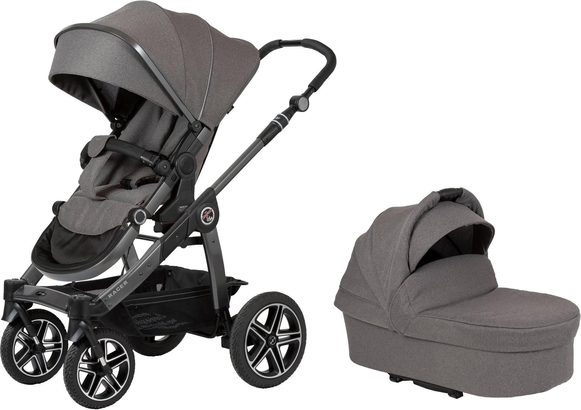 Hartan Kombi-Kinderwagen »Racer GTX - Casual Collection«, 22 kg von Hartan