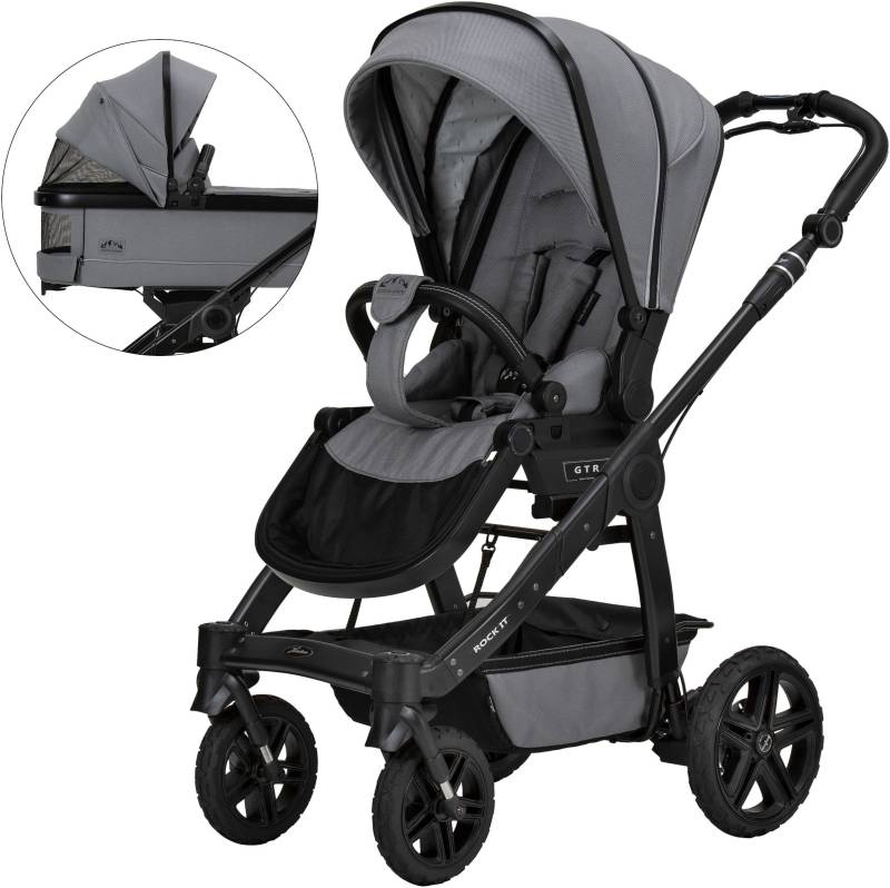 Hartan Kombi-Kinderwagen »Rock it Outdoor, mit Handbremse«, Lieferung ohne Adapter; Made in Germany von Hartan