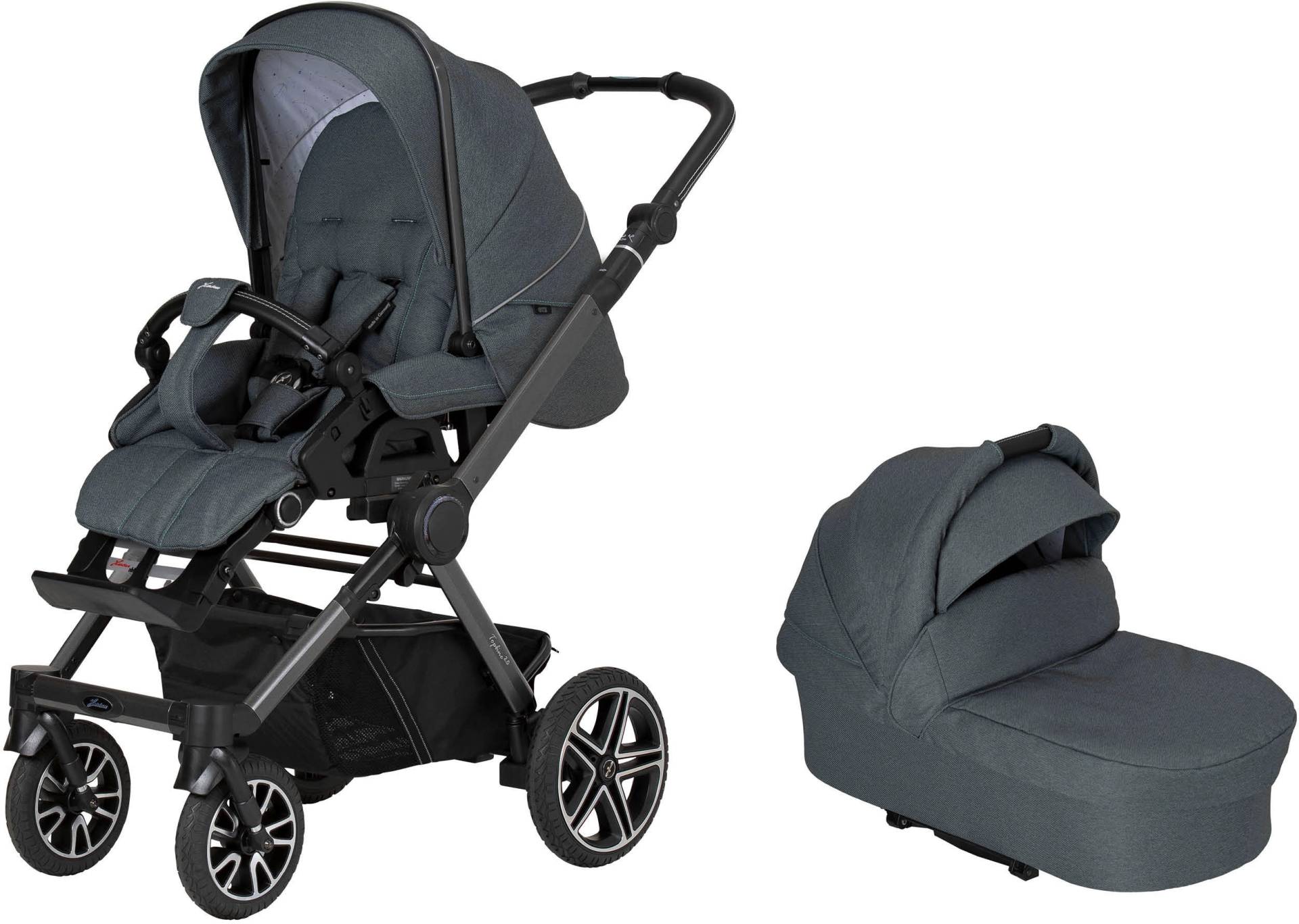 Hartan Kombi-Kinderwagen »Topline 2.0 GTS«, mit Falttasche; Made in Germany von Hartan