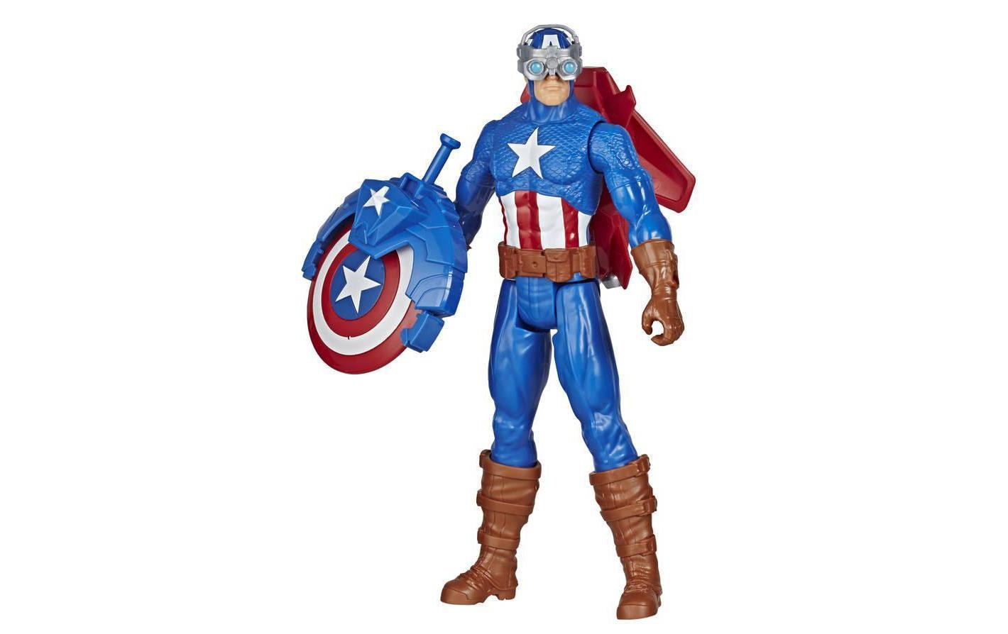 Hasbro Actionfigur »Titan Hero Blast Gear Captain America« von Hasbro