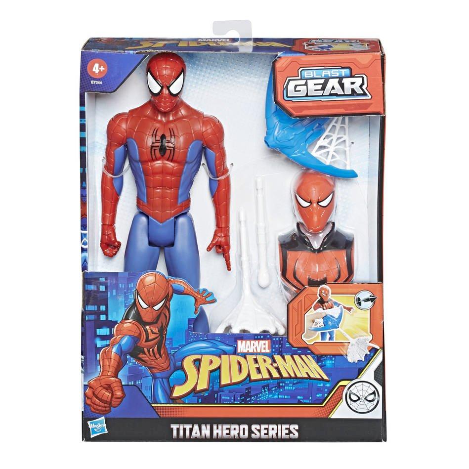 Marvel Spider-man Titan Hero Serie Blast Gear Spider-man Unisex Multicolor von Hasbro