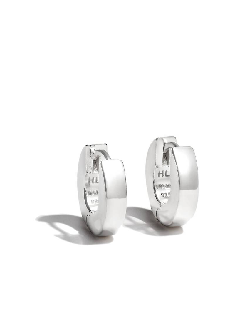 Hatton Labs Edge huggie earrings - Silver von Hatton Labs