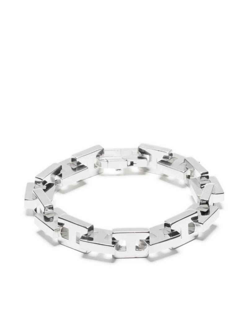 Hatton Labs H logo chain-link bracelet - Silver von Hatton Labs