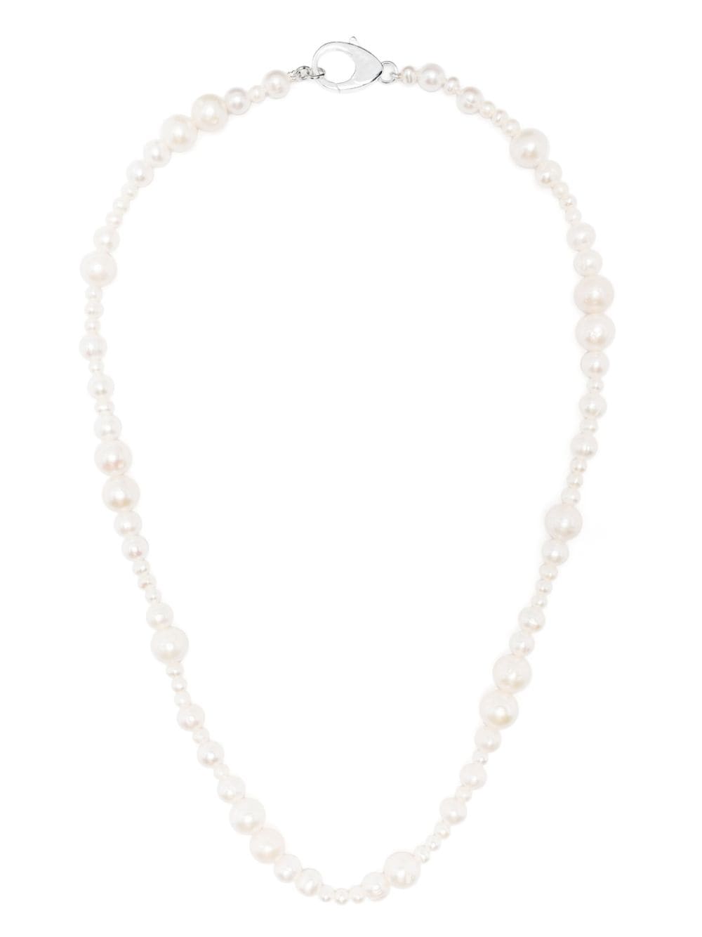 Hatton Labs beaded pearl necklace - White von Hatton Labs