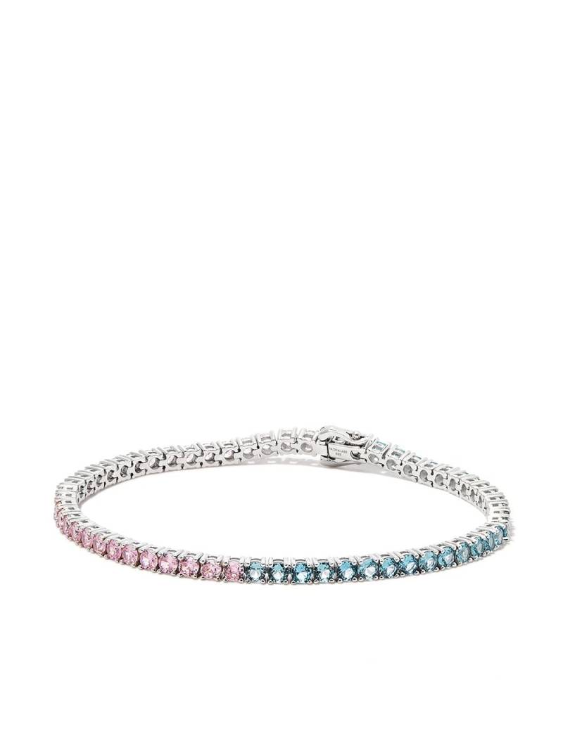 Hatton Labs crystal-embellished tennis bracelet - Silver von Hatton Labs