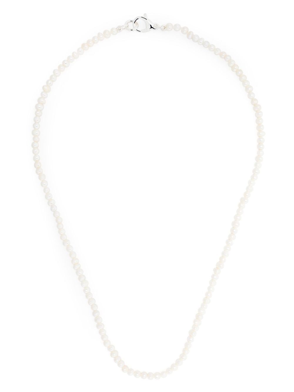 Hatton Labs mini pearl-chain necklace - Silver von Hatton Labs