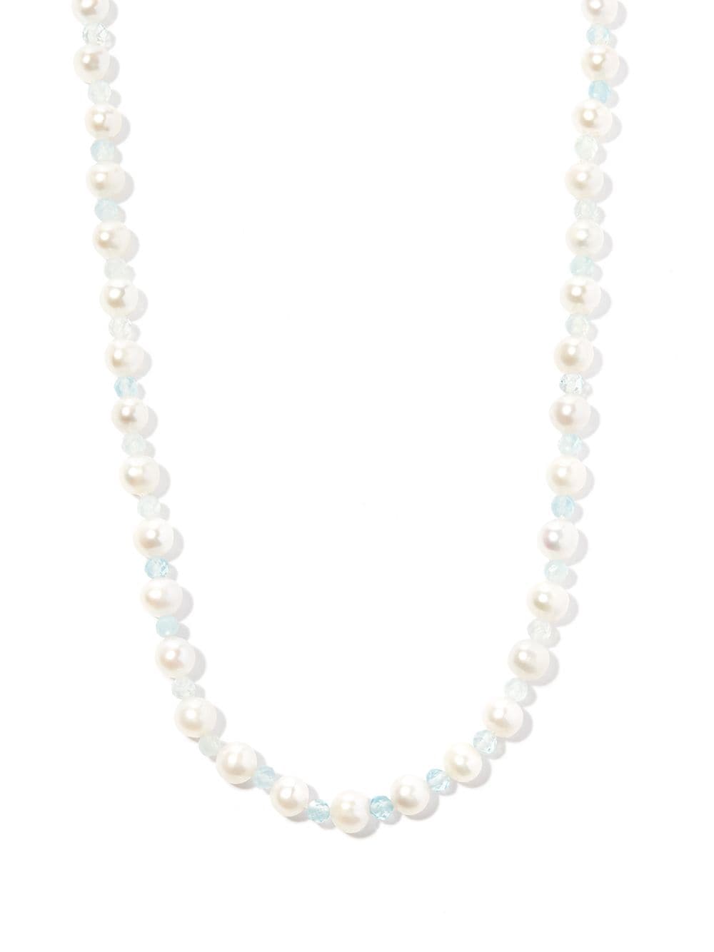 Hatton Labs silver pearl and bead necklace von Hatton Labs
