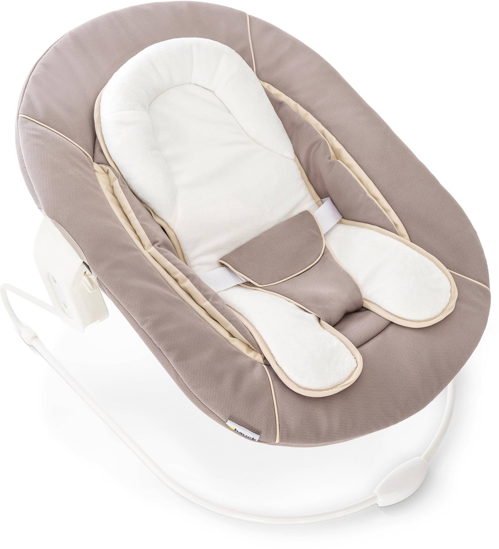 Hauck Hochstuhlaufsatz »Alpha Bouncer 2in1 Wippenaufsatz, Stretch beige« bis, 9 kg von Hauck