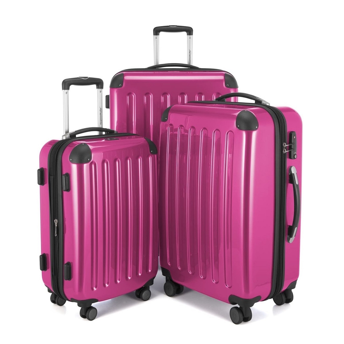 Alex - Kofferset TSA Magenta, S/M/L Alex - Kofferset TSA Magenta, S/M/L von Hauptstadtkoffer