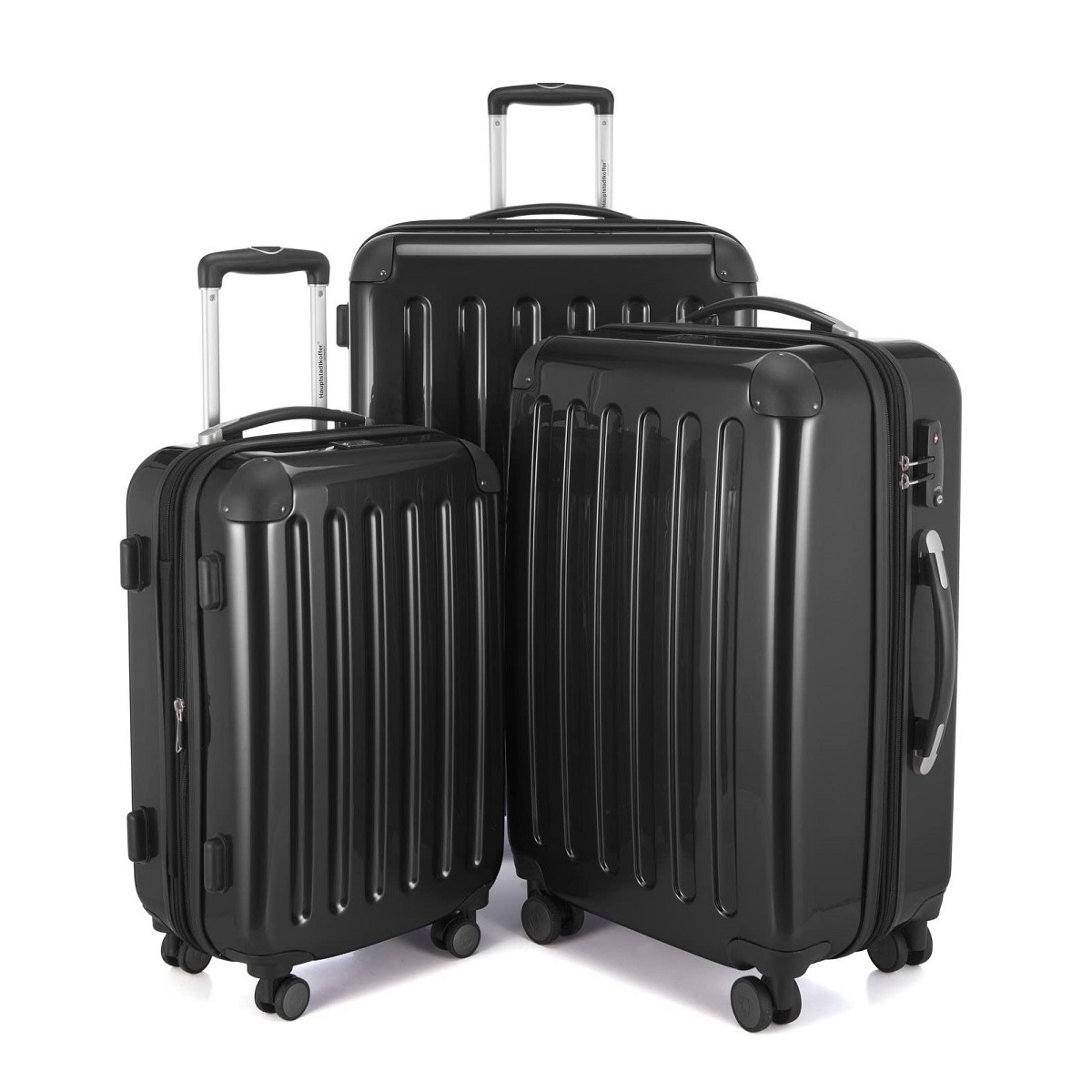 Alex - Kofferset TSA Schwarz, S/M/L Alex - Kofferset TSA Schwarz, S/M/L von Hauptstadtkoffer