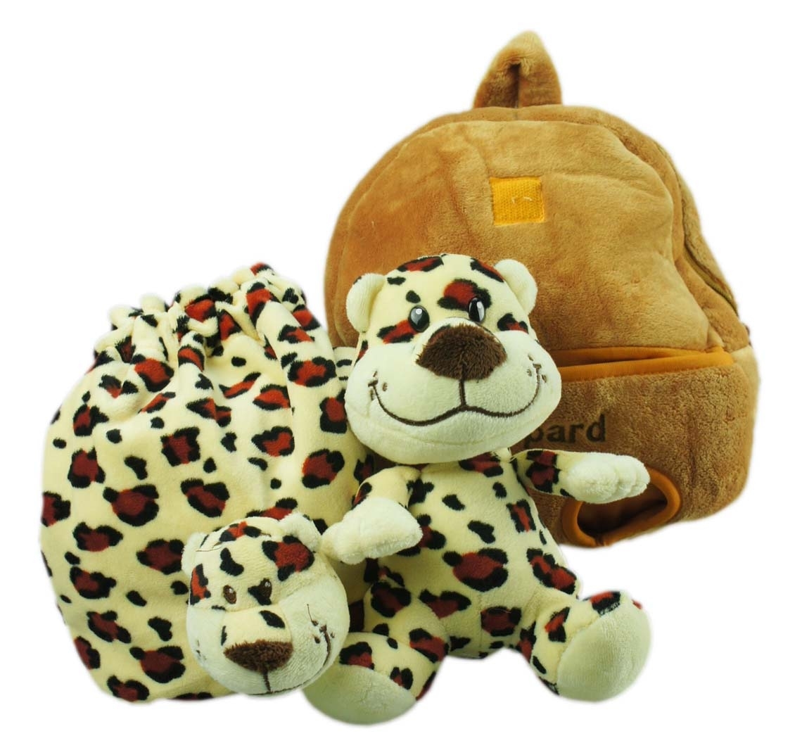 For Kids - Kinderrucksack Weichgepäck Leopard von Hauptstadtkoffer