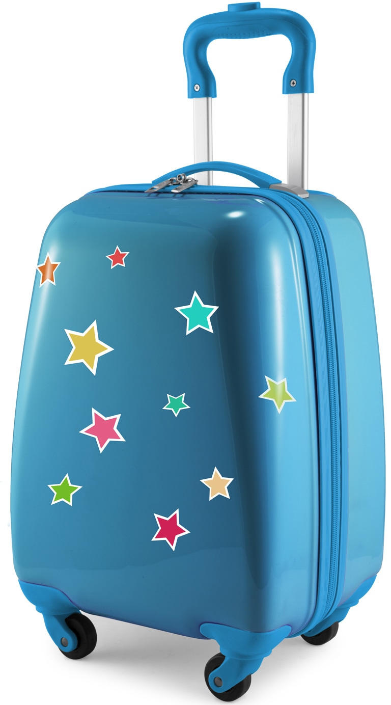 Hauptstadtkoffer Kinderkoffer »For Kids, Sterne«, 4 Rollen, Kinderreisegepäck Handgepäck-Koffer Kinder-Trolley von Hauptstadtkoffer