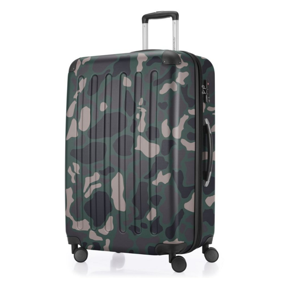 Spree - Koffer Hartschale L matt mit TSA in Camouflage von Hauptstadtkoffer