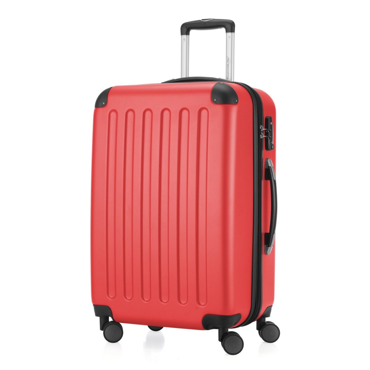 Spree - Koffer Hartschale M matt mit TSA in Rot von Hauptstadtkoffer