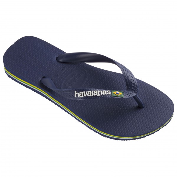 Havaianas - Brasil Logo - Sandalen Gr 41/42 blau von Havaianas