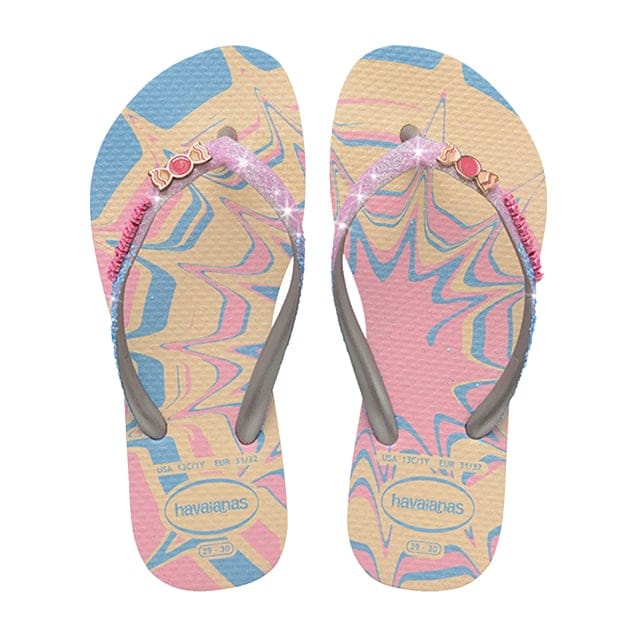 Havaianas KIDS SLIM GLITTER TRENDY-29-30 29-30 von Havaianas
