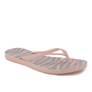 Havaianas Slim Animals Glitter Damen Flip Flop Rosa Havaianas Slim Animals Glitter Damen Flip Flop Rosa von Havaianas