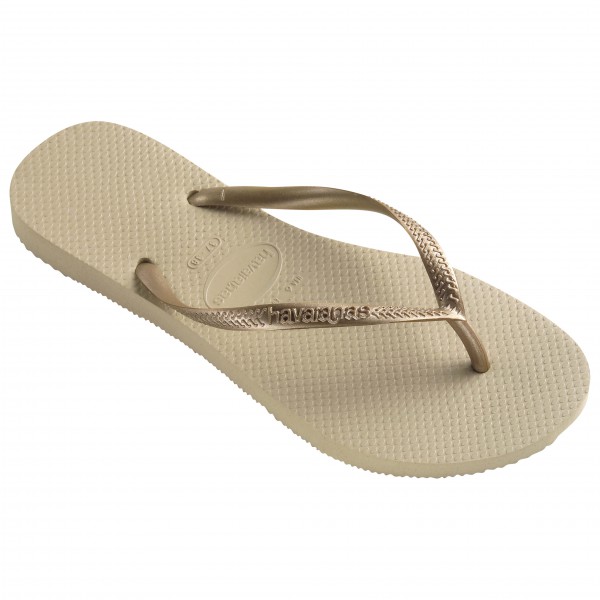 Havaianas - Women's Slim - Sandalen Gr 37/38 beige von Havaianas