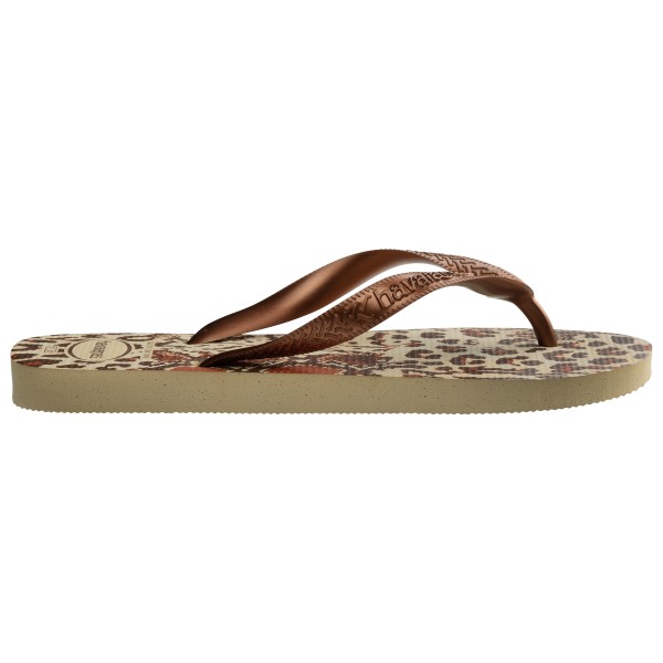 Havaianas - Women's Top Animals - Sandalen Gr 33/34 beige/braun von Havaianas