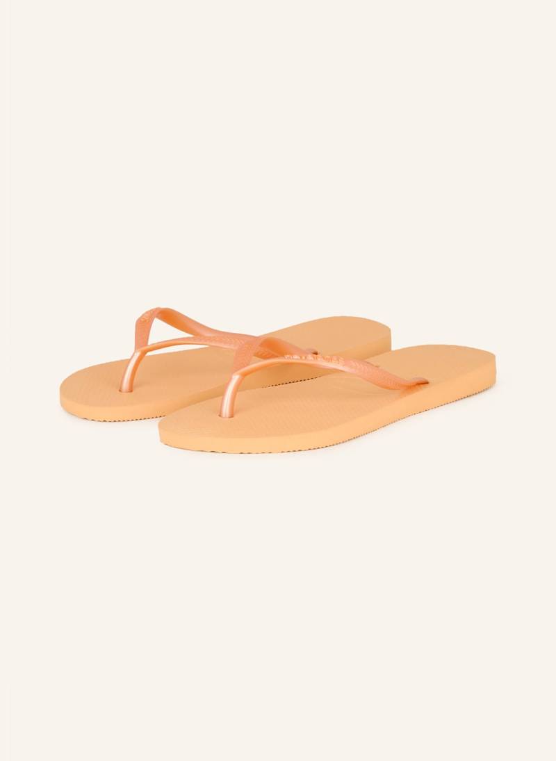 Havaianas Zehentrenner Slim orange von Havaianas