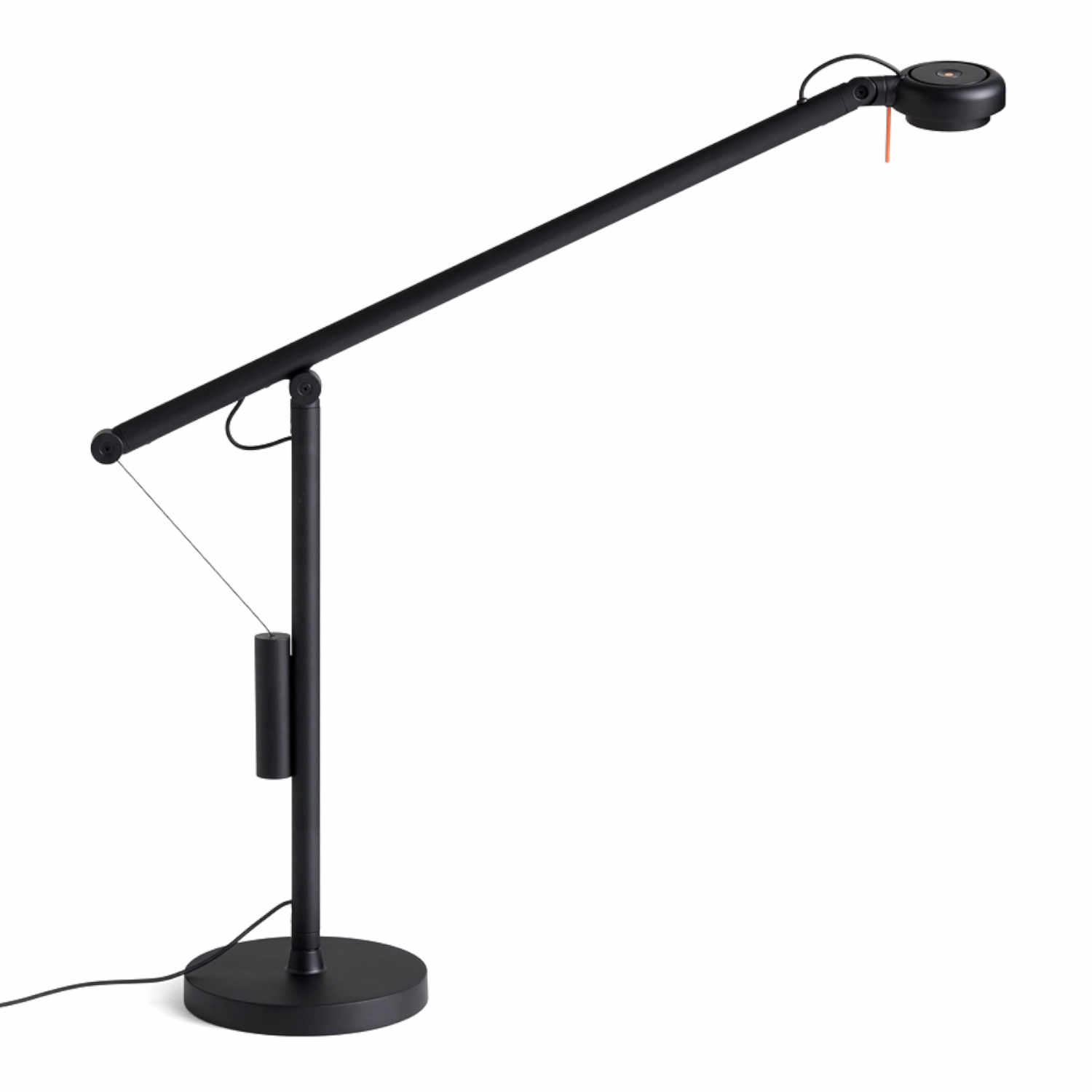 Fifty-Fifty Mini LED Tischleuchte, Farbe soft schwarz Fifty-Fifty Mini LED Tischleuchte, Farbe soft schwarz von Hay