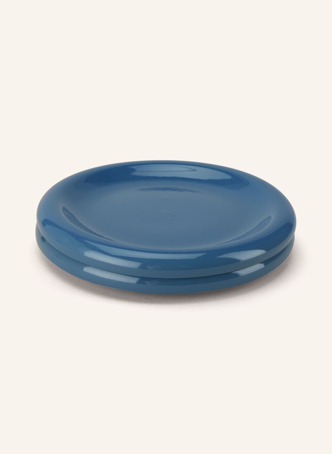 Hay 2er-Set Dessertteller Barro blau Hay 2er-Set Dessertteller Barro blau von Hay