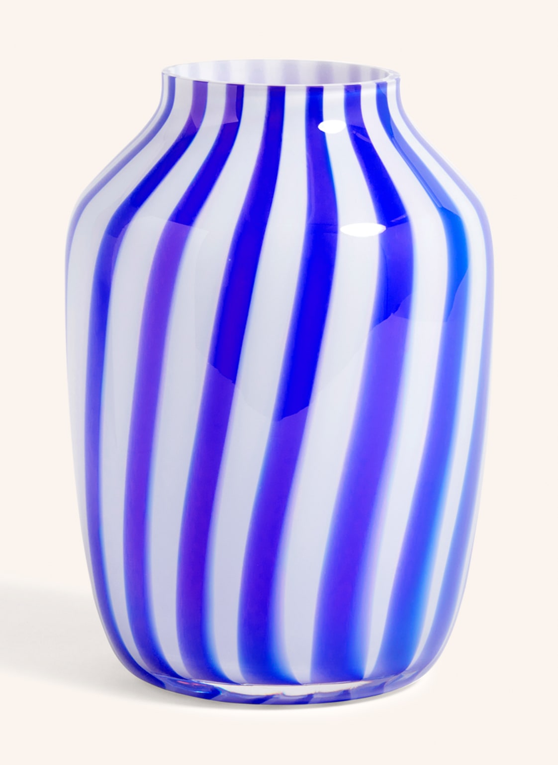 Hay Vase Juce blau von Hay