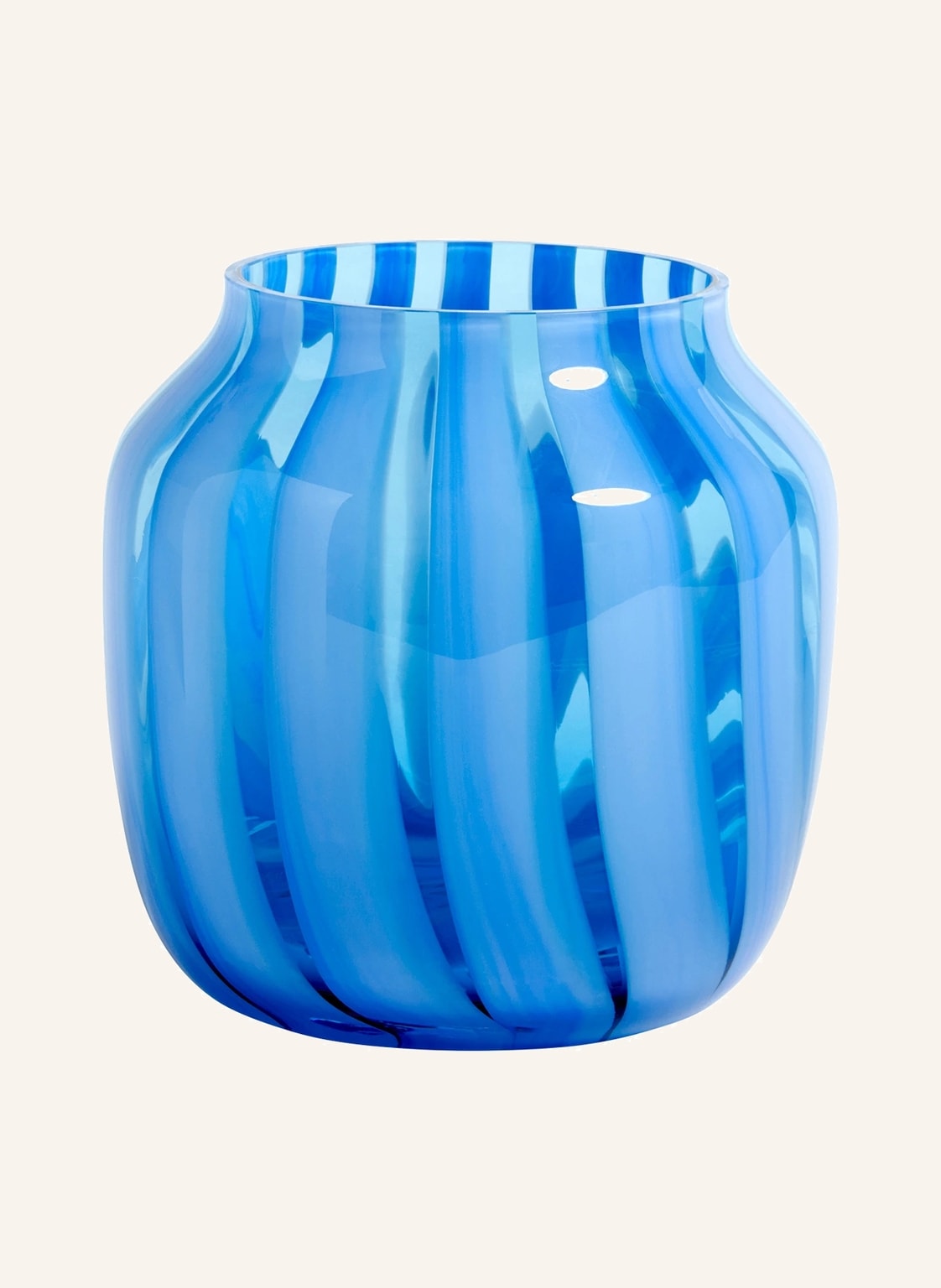 Hay Vase Juice blau von Hay