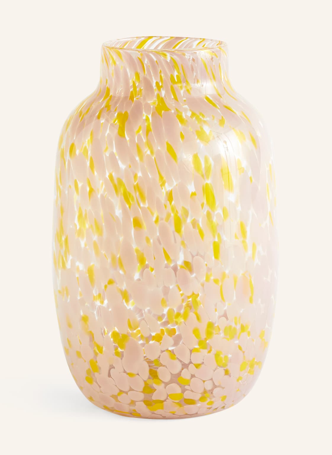 Hay Vase Splash gelb von Hay