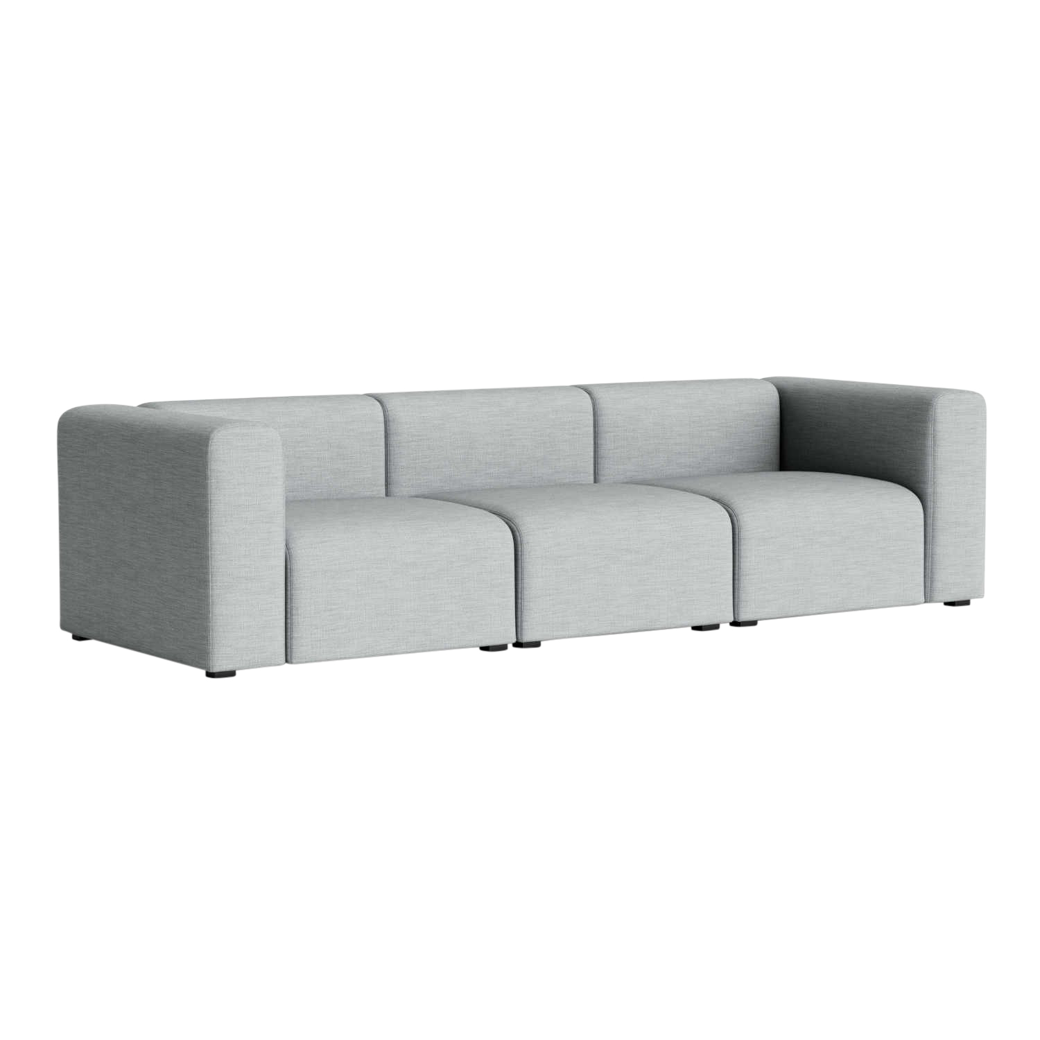 MAGS 3er Stoffsofa Combination 1, Bezug steelcut trio 0466 von Hay