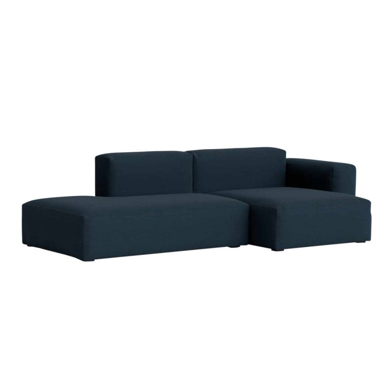 MAGS SOFT Low Armrest 2.5er Stoffsofa Combination 3, Bezug steelcut trio 0124, Armlehne (vor dem Sofa stehend) rechts von Hay