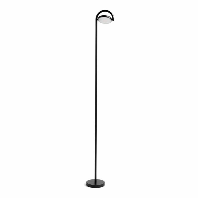 Marselis Floor Lamp LED Bodenleuchte, Farbe soft schwarz von Hay