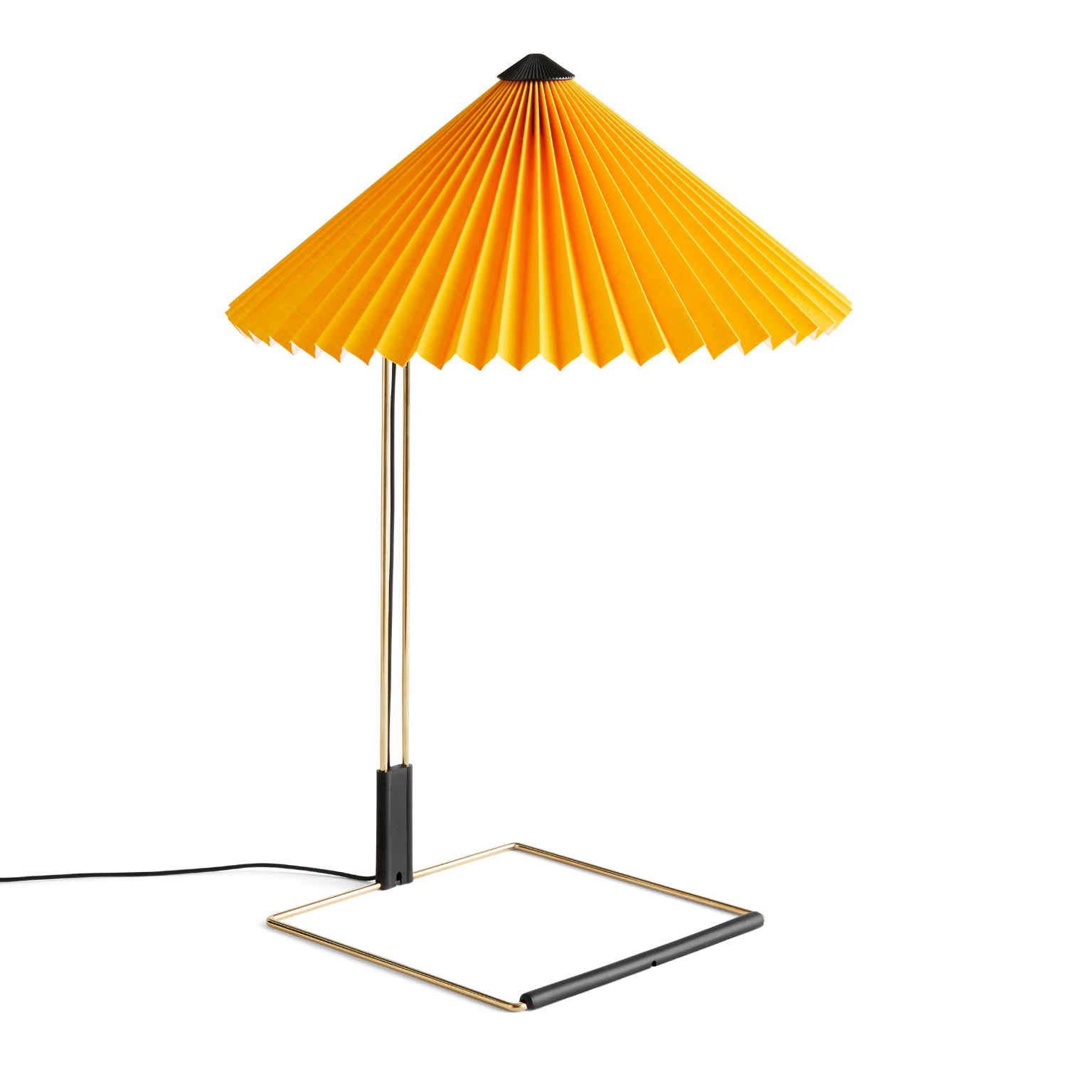 Matin Table Lamp LED Tischleuchte, Grösse l, h. 52 cm, Farbe gelb von Hay