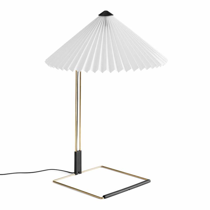 Matin Table Lamp LED Tischleuchte, Grösse l, h. 52 cm, Farbe weiss von Hay