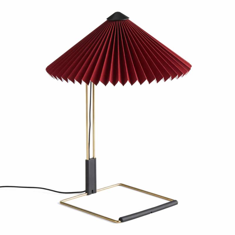 Matin Table Lamp LED Tischleuchte, Grösse s, h. 38 cm, Farbe oxide rot von Hay