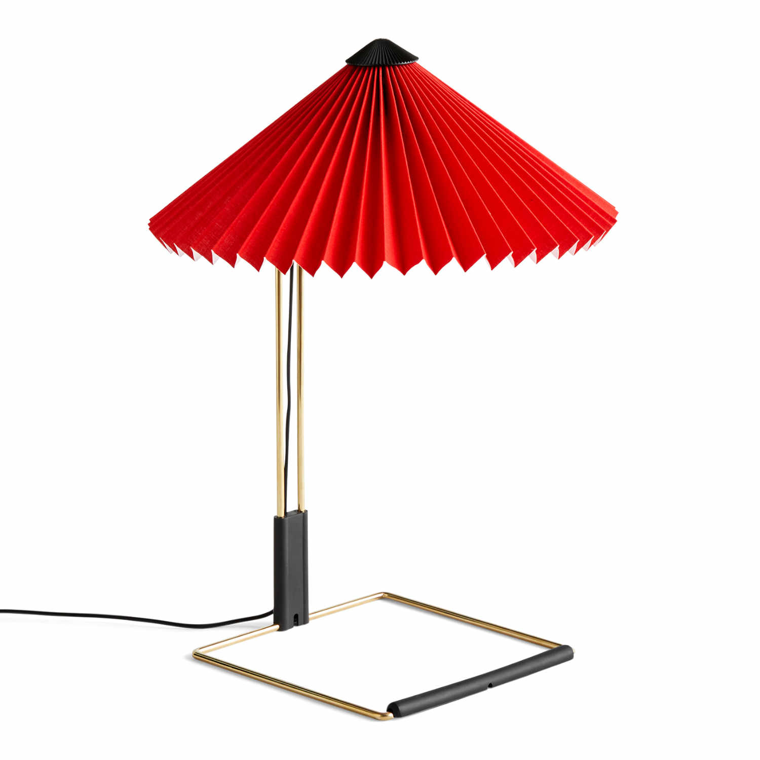 Matin Table Lamp LED Tischleuchte, Grösse s, h. 38 cm, Farbe rot von Hay