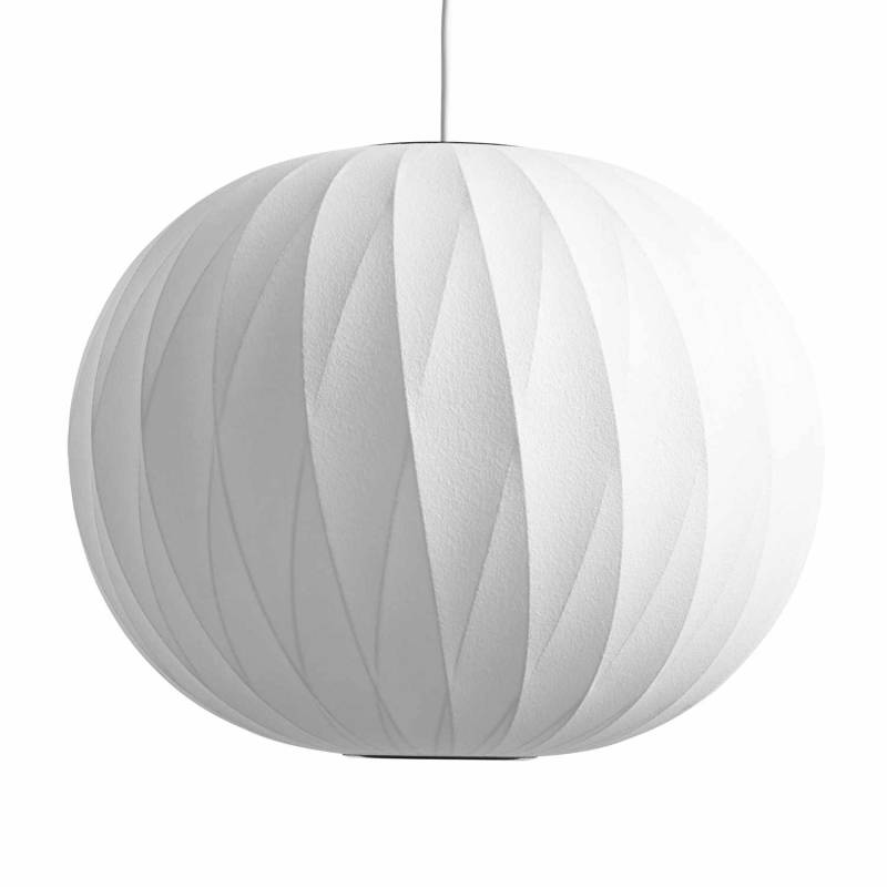 Nelson Ball Crisscross Bubble Pendant LED Pendelleuchte, Grösse m, h. 39,5 cm von Hay