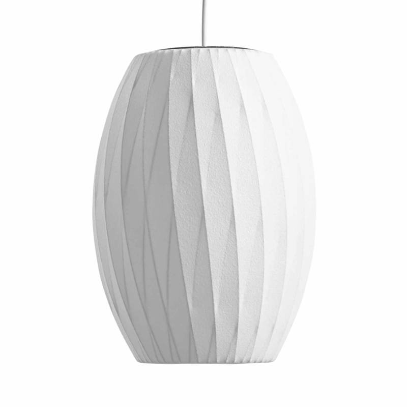 Nelson Cigar Crisscross Bubble Pendant LED Pendelleuchte, Grösse s, h. 35,5 cm von Hay