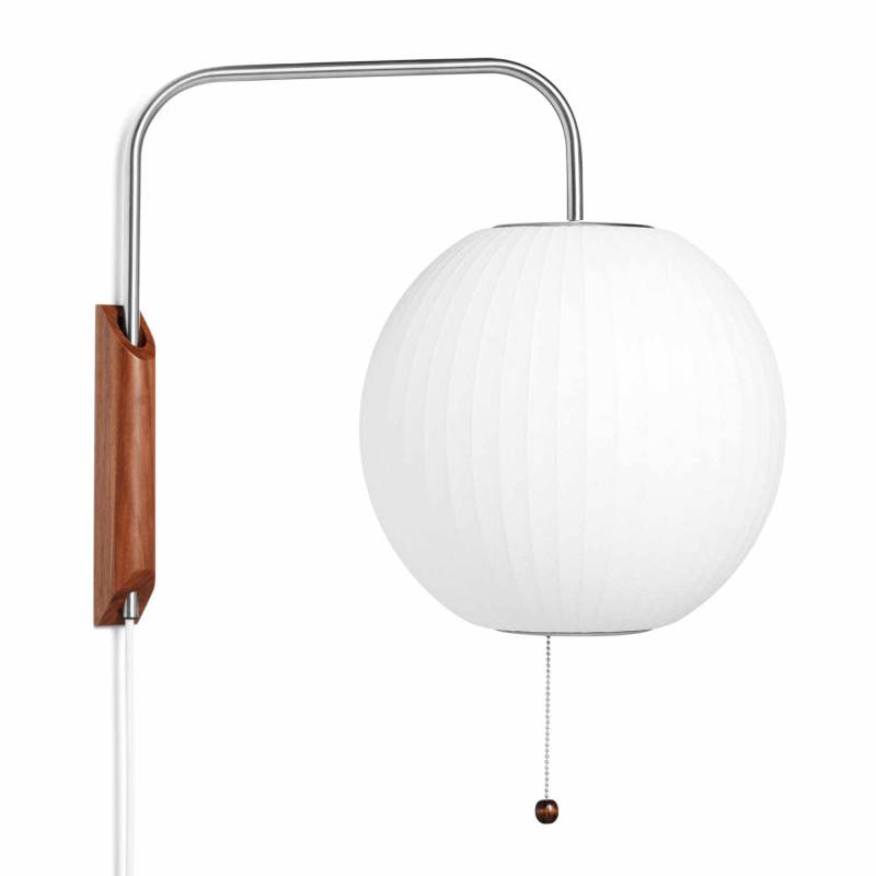 Nelson Ball Wall Sconce Cabled S LED Wandleuchte von Hay