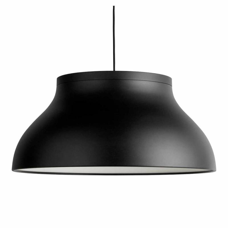 PC Pendant LED Pendelleuchte, Grösse l, h. 28 cm, Farbe soft schwarz von Hay