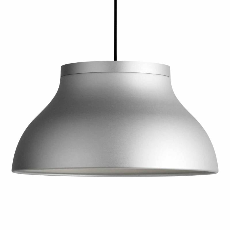 PC Pendant LED Pendelleuchte, Grösse m, h. 20,5 cm, Farbe aluminium von Hay