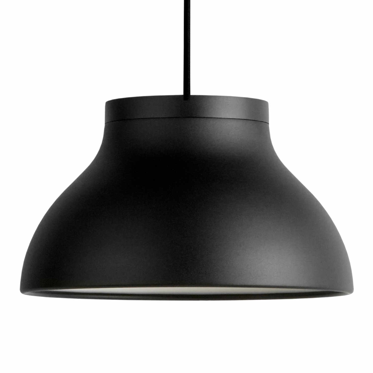 PC Pendant LED Pendelleuchte, Grösse s, h. 14,5 cm, Farbe soft schwarz von Hay